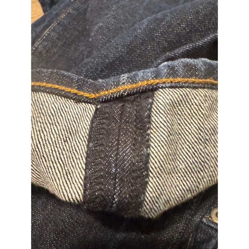 J‎ Crew 770 Straight Fit Dark Wash Denim Jeans Mens W29 L32 selvage